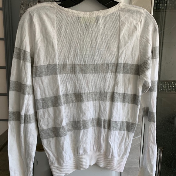 Charlotte Tarantola Striped Buttoned Down Cardigan - Picture 10 of 12